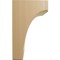 Ekena Millwork 5 1/4"W x 6"D x 10"H Clarksville Bracket, Cherry BKTW05X06X10CVCH - alternate 2